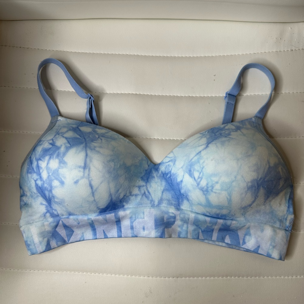 Victoria‎ Secret | Pink | Blue and White Bra | M